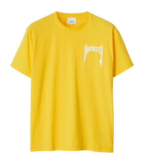 yellow burberry t shirt|Burberry t shirt original price.